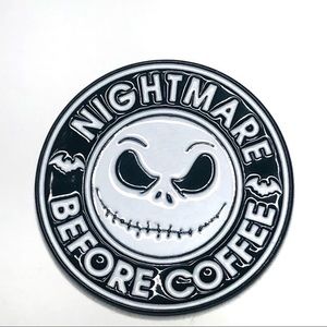 3/$20 Nightmare Before Coffee Jack Skellington Enamel Pin